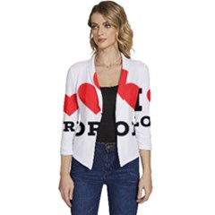 I Love Lori Women s Casual 3/4 Sleeve Spring Jacket by ilovewhateva