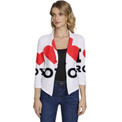 I Love Roy Women s Casual 3/4 Sleeve Spring Jacket by ilovewhateva