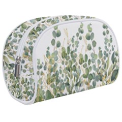 Gold And Green Eucalyptus Leaves Make Up Case (medium) by Jack14