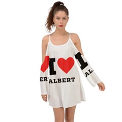 I Love Albert Boho Dress by ilovewhateva