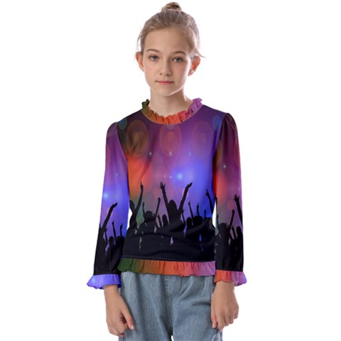 Cheers Kids  Frill Detail Tee by nateshop