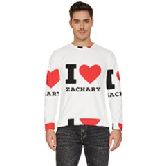 I Love Zachary Men s Fleece Sweatshirt by ilovewhateva