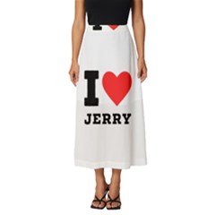 I Love Jerry Classic Midi Chiffon Skirt by ilovewhateva