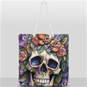 Skull Dead Full Print Rope Handle Tote (Large) View2