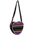 Abstract Art Pattern Design Vintage Heart Shoulder Bag View2
