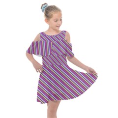 Background-102 Kids  Shoulder Cutout Chiffon Dress by nateshop