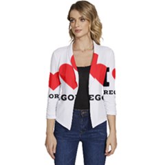 I Love Gregory Women s Casual 3/4 Sleeve Spring Jacket by ilovewhateva