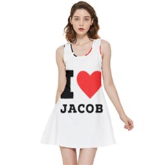 I Love Jacob Inside Out Reversible Sleeveless Dress by ilovewhateva