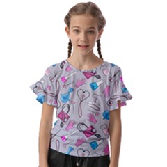 Medicine Kids  Cut Out Flutter Sleeves by SychEva