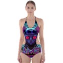 Gamer Life Cut-Out One Piece Swimsuit View1