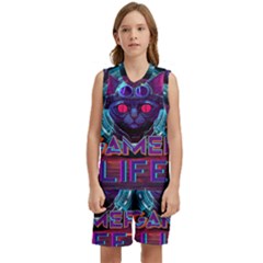Gamer Life Kids  Basketball Mesh Set by minxprints