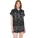 Abstract Mandala Twirl Chiffon Lounge Set View1