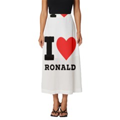 I Love Ronald Classic Midi Chiffon Skirt by ilovewhateva