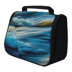 Waves Abstract Waves Abstract Full Print Travel Pouch (small) by Semog4