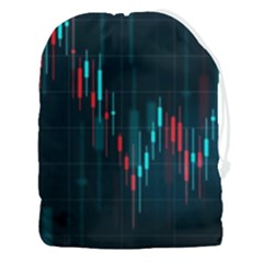 Flag Patterns On Forex Charts Drawstring Pouch (3xl) by Semog4