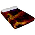 Phoenix Bird Fitted Sheet (Queen Size) View2