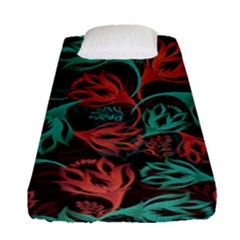 Flower Patterns Ornament Pattern Fitted Sheet (single Size) by Semog4