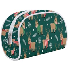 Cute Christmas Pattern Doodle Make Up Case (large) by Semog4
