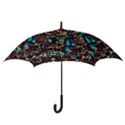 Stained Glass Mosaic Abstract Hook Handle Umbrellas (Large) View3