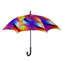Abstract Background Colorful Pattern Hook Handle Umbrellas (Large) View3