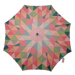 Background Geometric Triangle Hook Handle Umbrellas (large) by Semog4