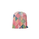 Background Geometric Triangle Drawstring Pouch (XS) View2