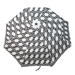 Pattern-monochrome-repeat Folding Umbrellas by Semog4