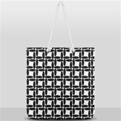 Ellipse-pattern-background Full Print Rope Handle Tote (large) by Semog4