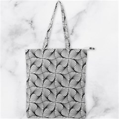 Abstract Seamless Pattern Double Zip Up Tote Bag by Semog4