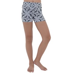 Abstract Seamless Pattern Kids  Lightweight Velour Yoga Shorts by Semog4