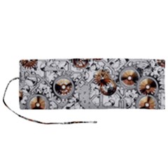 Gears Movement Machine Roll Up Canvas Pencil Holder (m) by Semog4