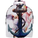 Anchor watercolor painting tattoo art anchors and birds Mini Full Print Backpack View1