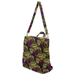 Pattern Vector Texture Style Garden Drawn Hand Floral Crossbody Backpack by Salman4z