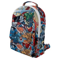 80 s Cartoons Cartoon Masters Of The Universe Flap Pocket Backpack (small) by Salman4z