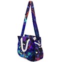 Rick And Morty In Outer Space Rope Handles Shoulder Strap Bag View1