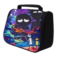 Rick And Morty In Outer Space Full Print Travel Pouch (small) by Salman4z
