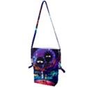 Rick And Morty In Outer Space Folding Shoulder Bag View1