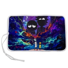 Rick And Morty In Outer Space Pen Storage Case (m) by Salman4z