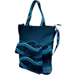 Technology Computer Background (1) Shoulder Tote Bag by Simbadda