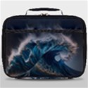 Tsunami Waves Ocean Sea Water Rough Seas Nature Full Print Lunch Bag View1