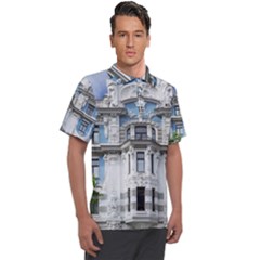 Squad Latvia Architecture Men s Polo Tee by Celenk