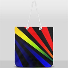 Graphic Design Computer Graphics Full Print Rope Handle Tote (large) by Celenk