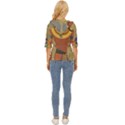 Egyptian Tutunkhamun Pharaoh Design Lightweight Drawstring Hooded Top View4