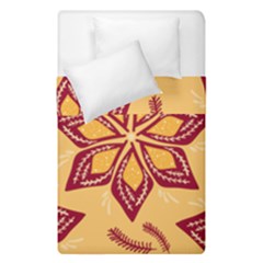 Flower Mandala Template Sketch Drawing Art Duvet Cover Double Side (single Size) by Uceng