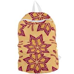 Flower Mandala Template Sketch Drawing Art Foldable Lightweight Backpack by Uceng
