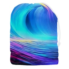 Art Fantasy Painting Colorful Pattern Design Drawstring Pouch (3xl) by Ravend
