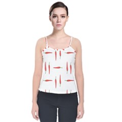 Pepper Velvet Spaghetti Strap Top by SychEva