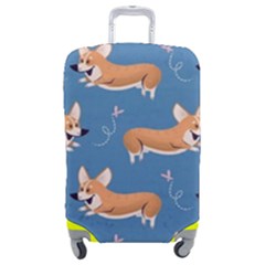Corgi Patterns Luggage Cover (medium) by Salman4z