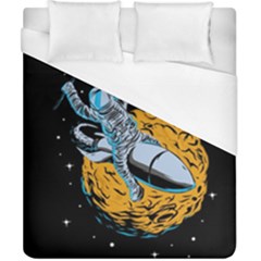 Astronaut Planet Space Science Duvet Cover (california King Size) by Salman4z