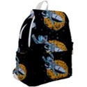 Astronaut Planet Space Science Top Flap Backpack View2
